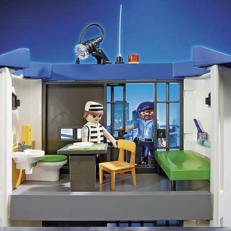 [product_category]-Playset City Action Police Station with Prison Playmobil 6919-Playmobil-S7156483-3