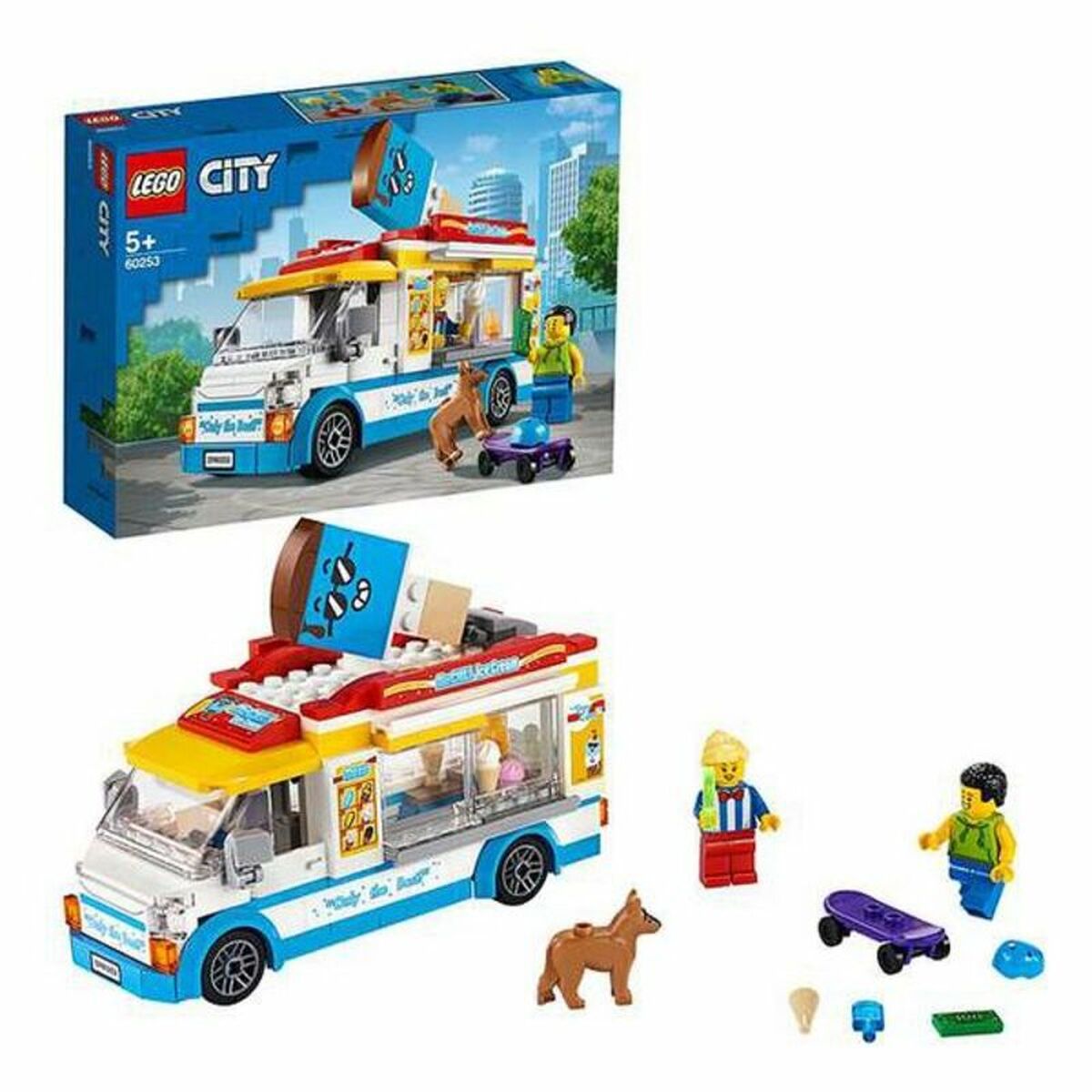 [product_category]-Playset City Ice Cream Truck Lego 60253-Bigbuy-S7163382-2