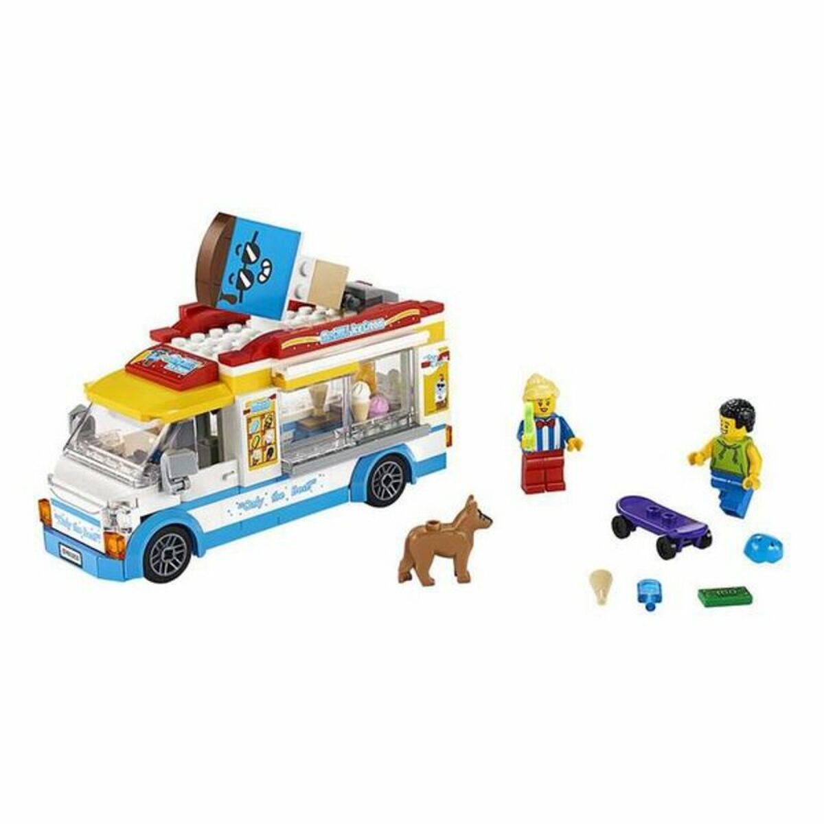 [product_category]-Playset City Ice Cream Truck Lego 60253-Bigbuy-S7163382-3