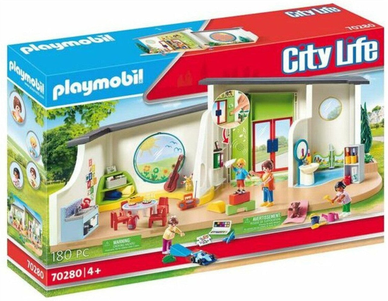 [product_category]-Playset City Life Rainbow Nursery Playmobil 70280 (180 pcs)-Playmobil-S7122903-1