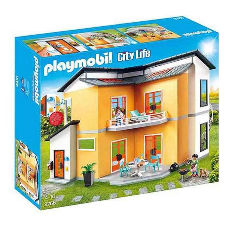 [product_category]-Playset City Live Modern House Playmobil 9266-Playmobil-S7156454-2