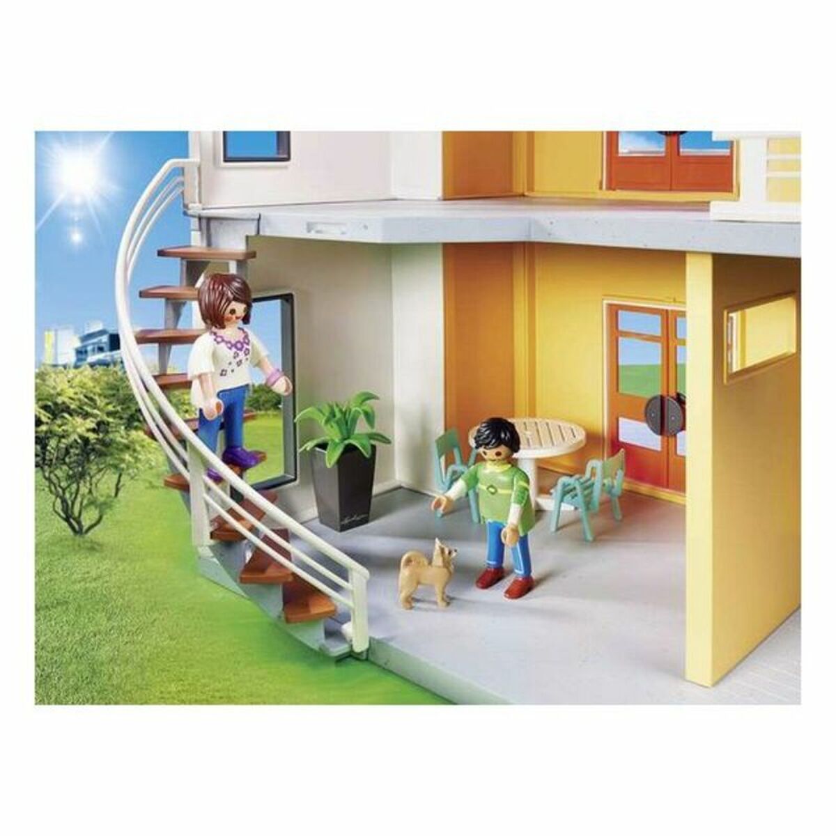 [product_category]-Playset City Live Modern House Playmobil 9266-Playmobil-S7156454-8