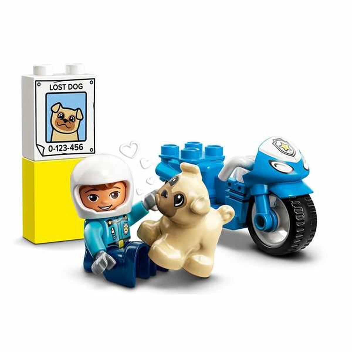 [product_category]-Playset Lego Duplo Police Bike 10967-Bigbuy-S2415727-2