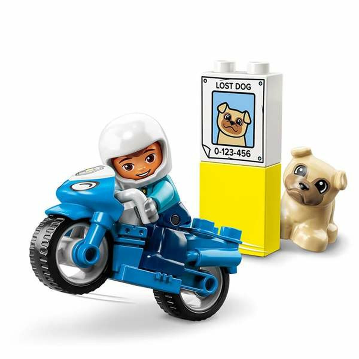 [product_category]-Playset Lego Duplo Police Bike 10967-Bigbuy-S2415727-3