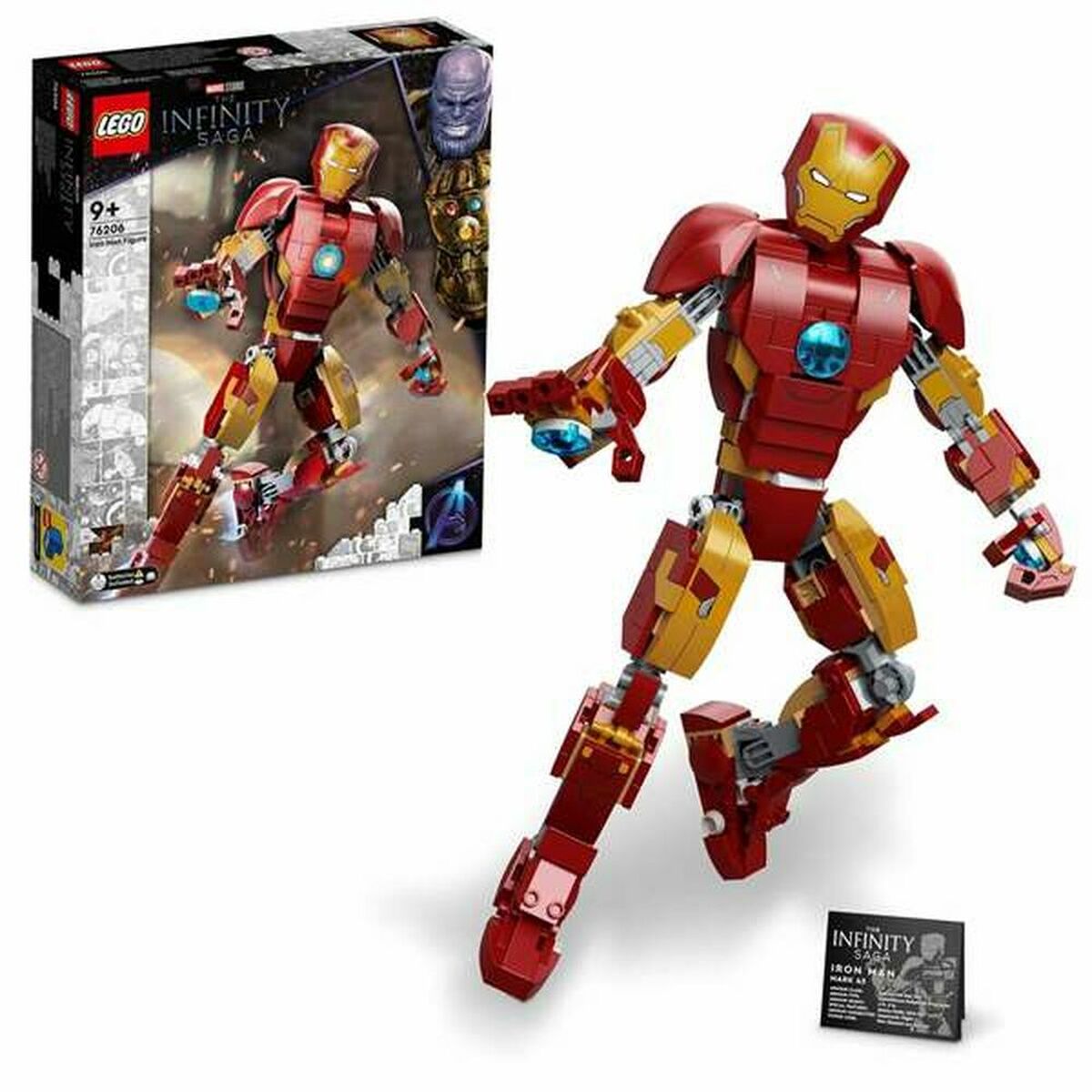 [product_category]-Playset Lego Marvel The Infinity Saga Iron Man 76206 (381 pcs)-Bigbuy-S7163255-2