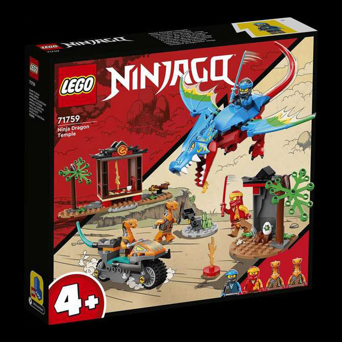 [product_category]-Playset Lego Ninjago Ninja Dragon Temple 161 Pieces 71759-Bigbuy-S2417701-2