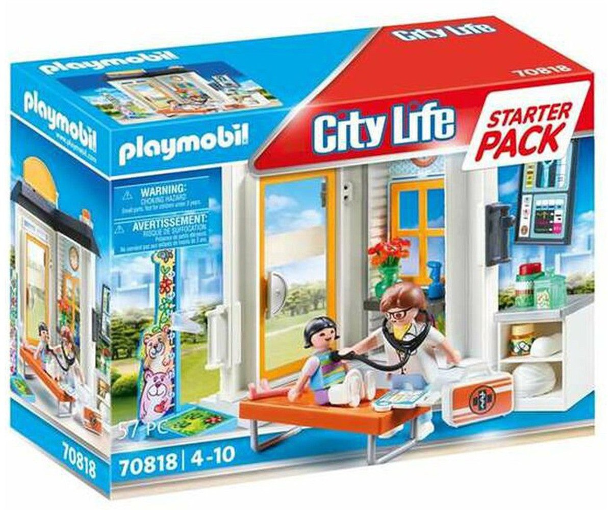 Playset PlayMobil 70818 Crianças Doctor 70818 (57 PCs)