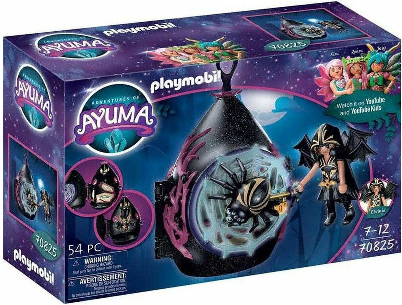 [product_category]-Playset Playmobil Adventures of Ayuma Bat Fairies 70825 (54 pcs)-Playmobil-S2415280-1