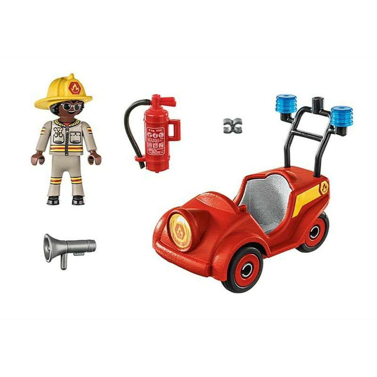 [product_category]-Playset Playmobil Duck on Call 70828 Car Fireman Mini (23 pcs)-Playmobil-S2415281-2