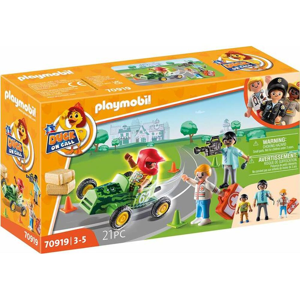 [product_category]-Playset Playmobil Duck on Call Action Ambulance 70919 (21 pcs)-Playmobil-S2415319-2