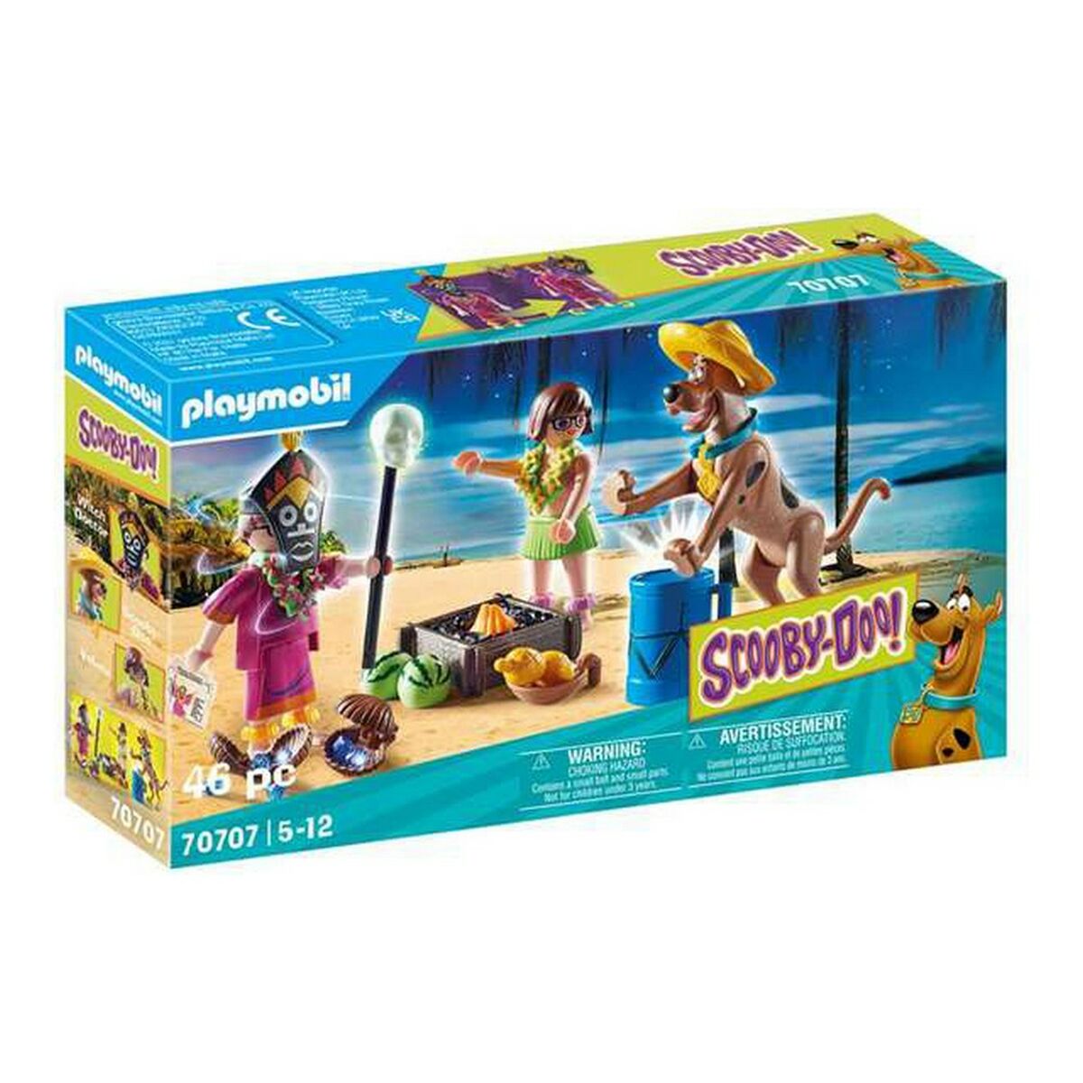 [product_category]-Playset Scooby Doo Aventure with Witch Doctor Playmobil 70707 (46 pcs)-Playmobil-S2410612-2