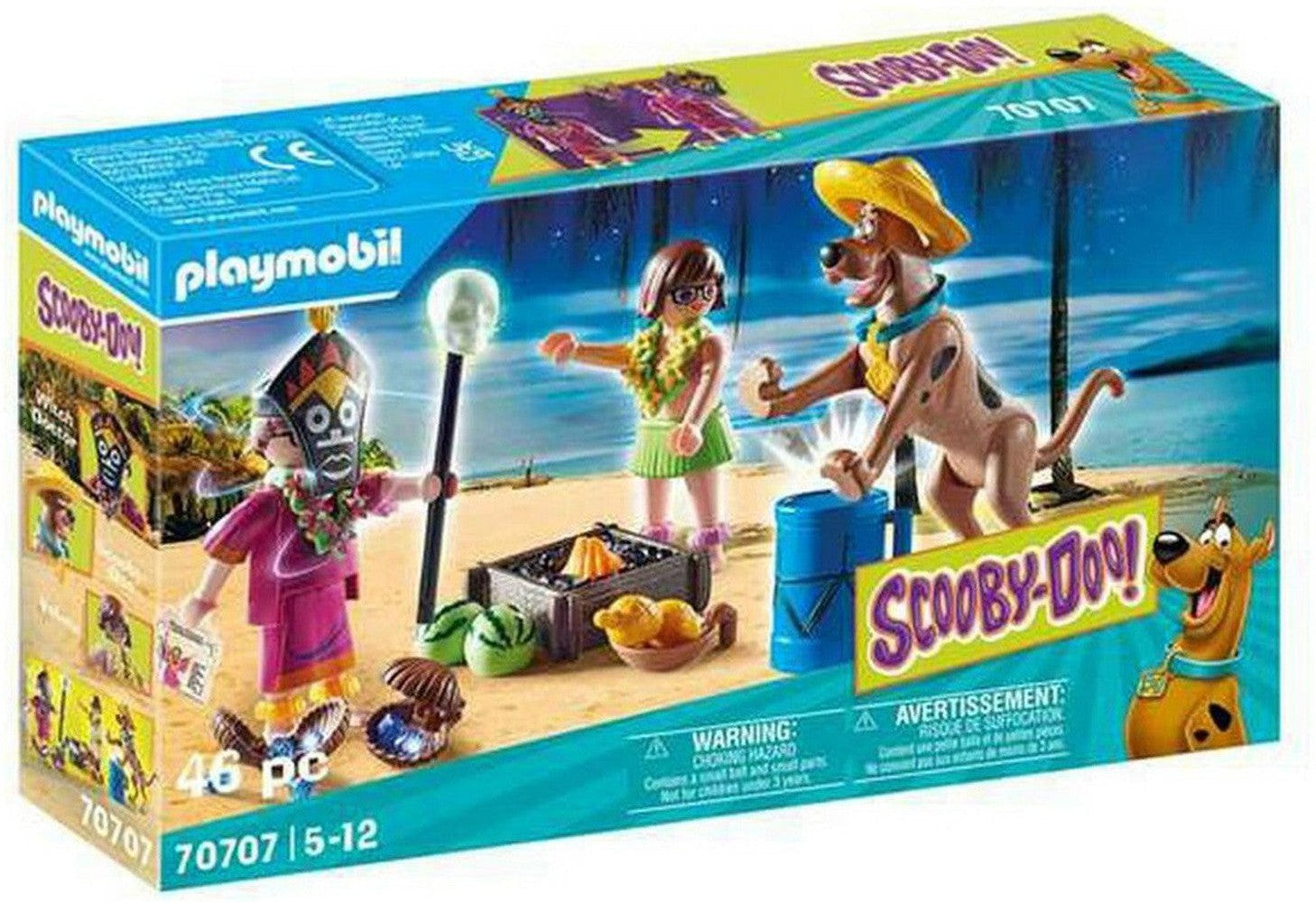 [product_category]-Playset Scooby Doo Aventure with Witch Doctor Playmobil 70707 (46 pcs)-Playmobil-S2410612-1