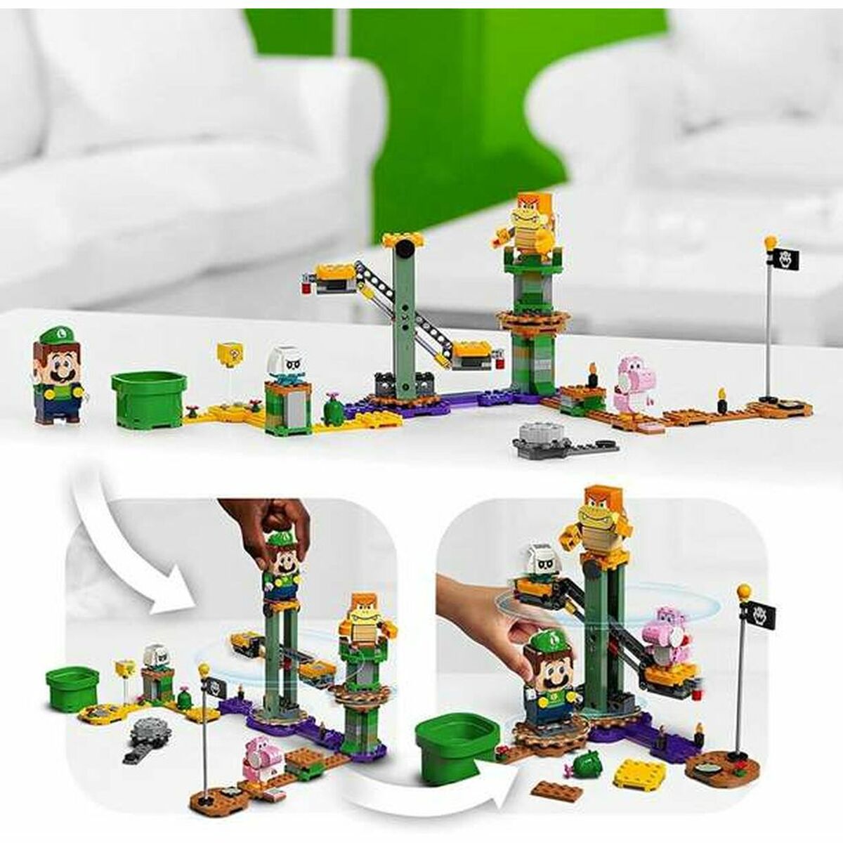 [product_category]-Playset Super Mario : Adventures with Luigi Lego 71387 (280 pcs)-Bigbuy-S2410810-7