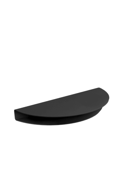 Moebe Half Moon Shelf 20x40 cm, negro