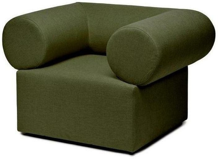 Fauteuil Puik Chester, vert foncé