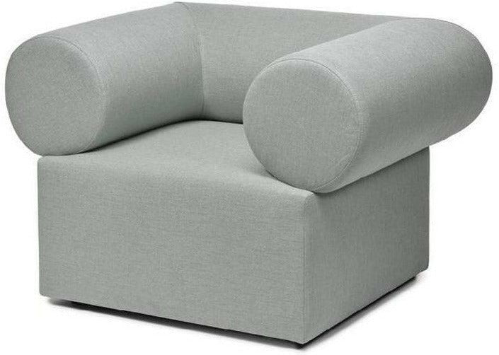 Fauteuil Puik Chester, gris clair