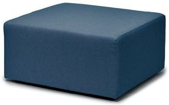 Puik Chester Footstool, azul oscuro