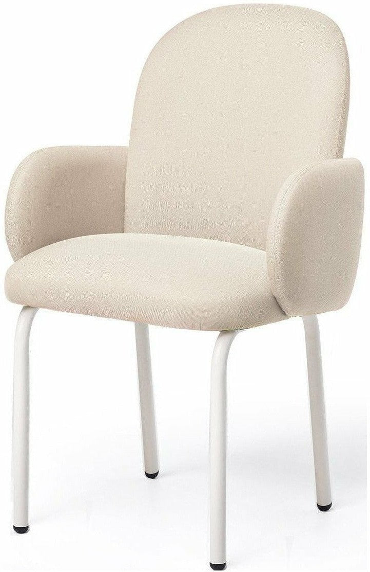 [product_category]-Puik Dost Dining Chair Steel, Cream-Puik-8719325175882-DDCR-10065-PUI-1