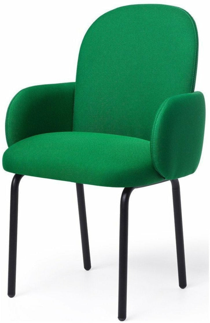 Silla de comedor Puik Dost, verde oscuro