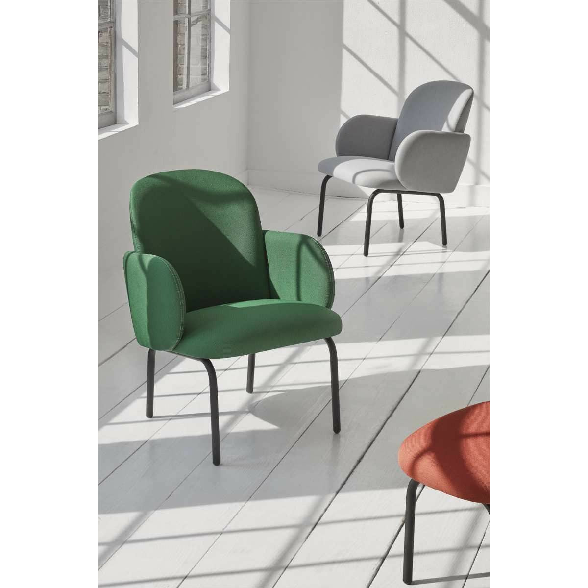 [product_category]-Puik Dost Lounge Chair Steel, Dark Green-Puik-8719325175653-DCDGR-10060-PUI-3