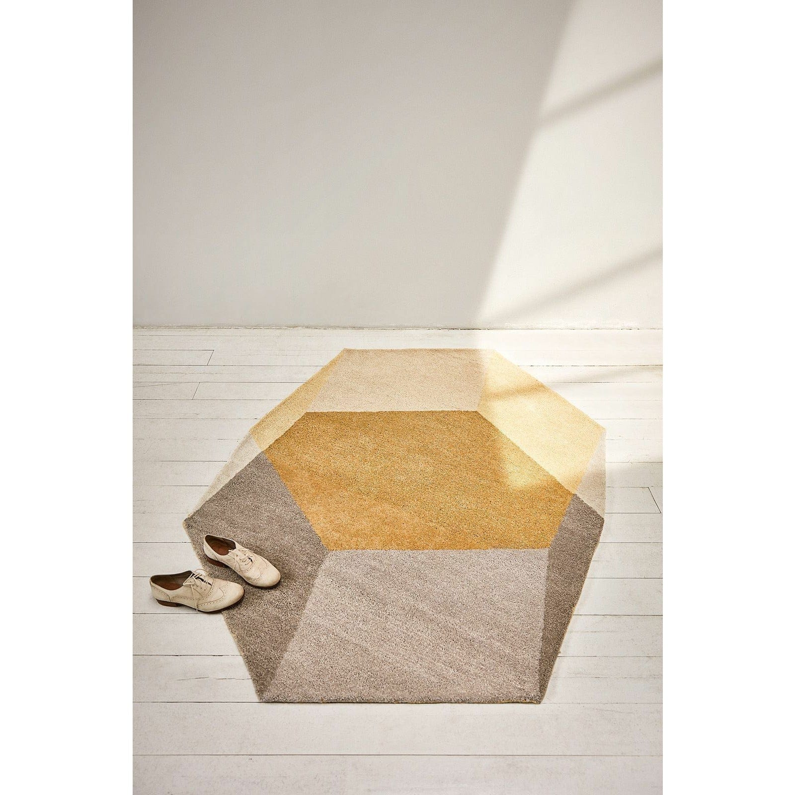 [product_category]-Puik Iso Rug Hexagon, Yellow-Puik-8719325175332-IHYE-10054-PUI-2