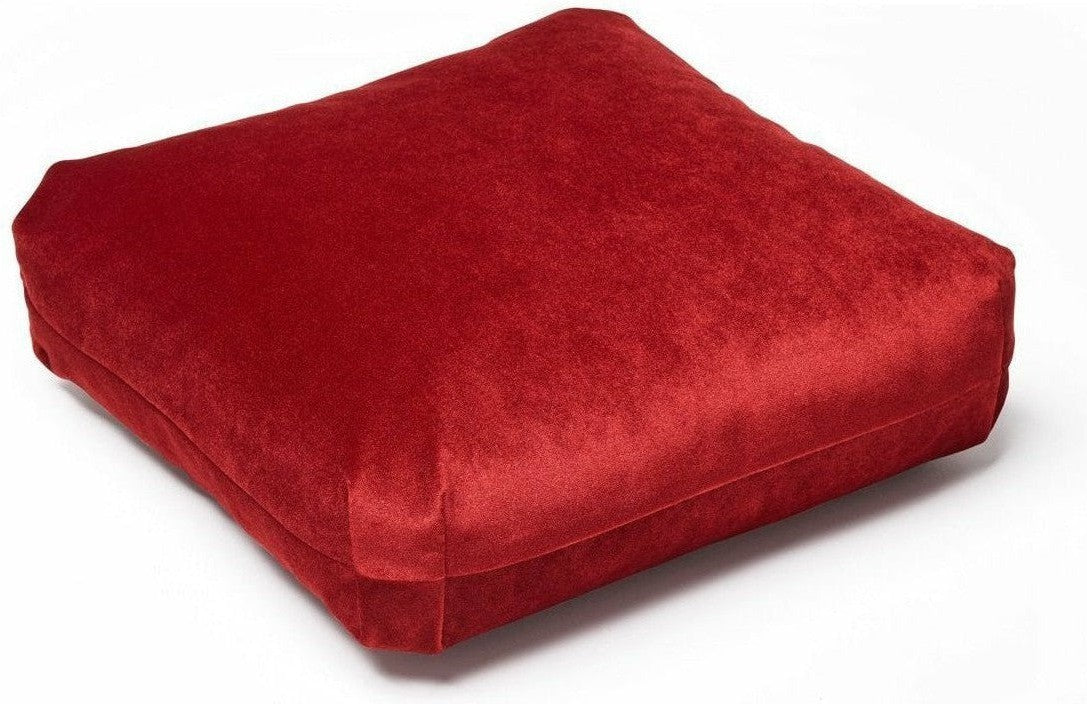 Puik plus coussin carré, rouge