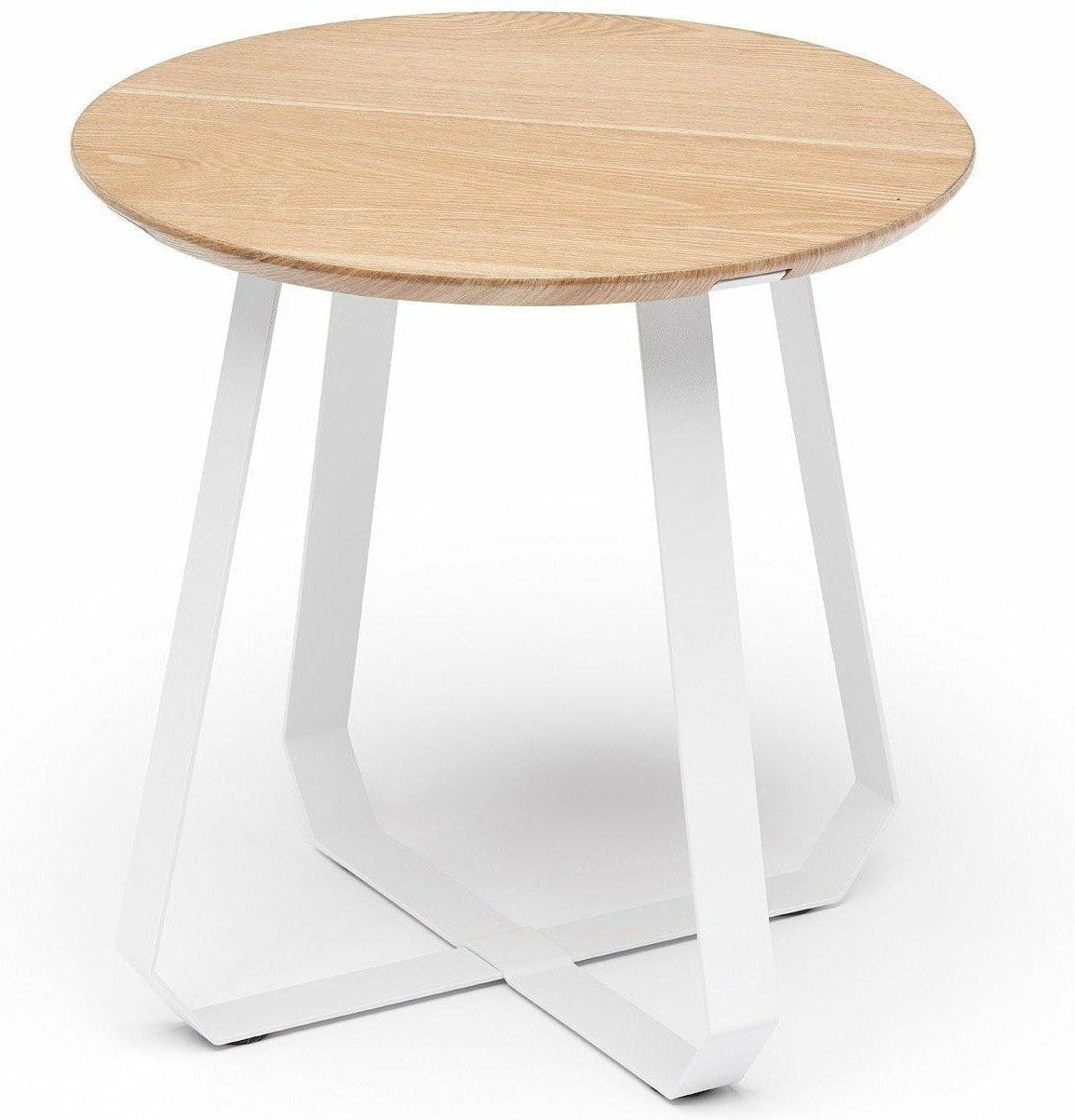 Table d'appoint Puik Shunan, cendre / blanc