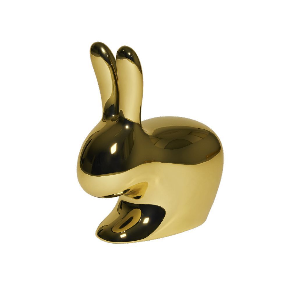 [product_category]-Qeeboo Bunny Chair Metal Finish, Gold-Qeeboo-8052049050562-90004BR-S-QEE-2