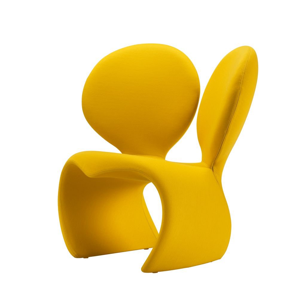 [product_category]-Qeeboo Don't F**K With The Mouse Upholstered Chair, Yellow-Qeeboo-8052049058513-52002YE-QEE-2