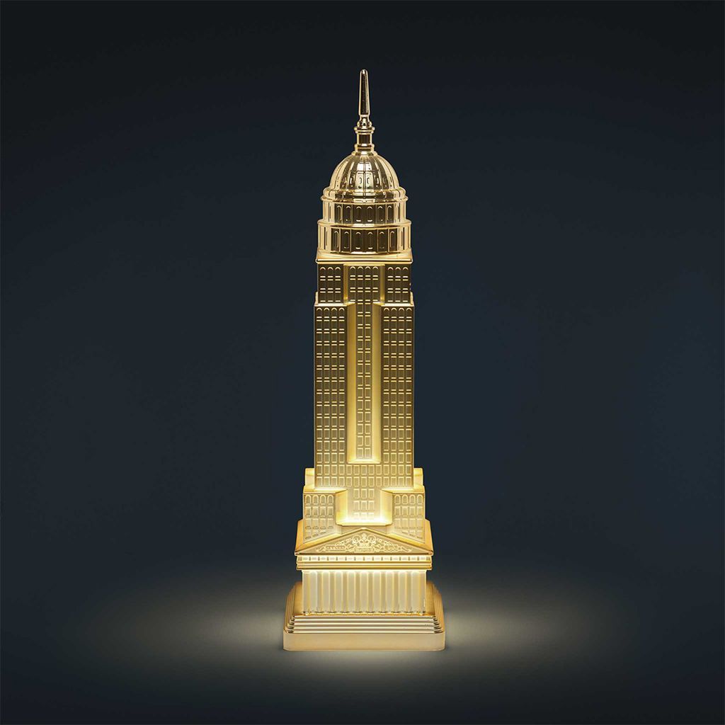 [product_category]-Qeeboo Empire Floor Lamp Metal Finish By Studio Job, Gold-Qeeboo-8052049054737-27002GO-M-QEE-2
