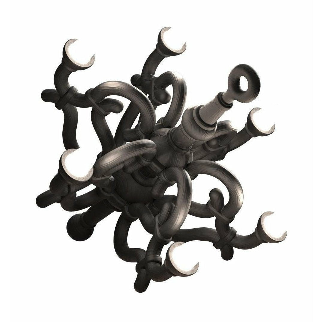 [product_category]-Qeeboo Fallen Chandelier Table Lamp Xl, Black-Qeeboo-8052049057264-37002BL-QEE-1