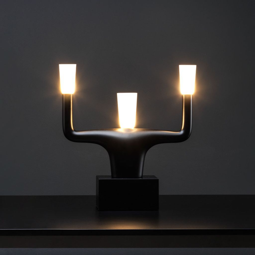 [product_category]-Qeeboo Guru Table Lamp By Andrea Branzi, Black-Qeeboo-8052049051408-13001-QEE-5