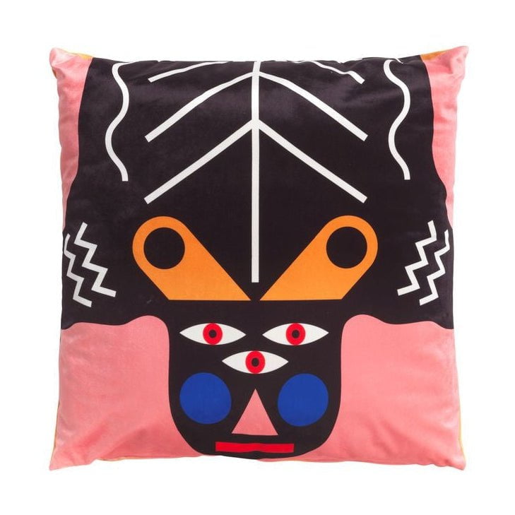 [product_category]-Qeeboo Oggian Cushion 45x45 Cm, Kinotto-Qeeboo-8052049056991-48001CH-QEE-1