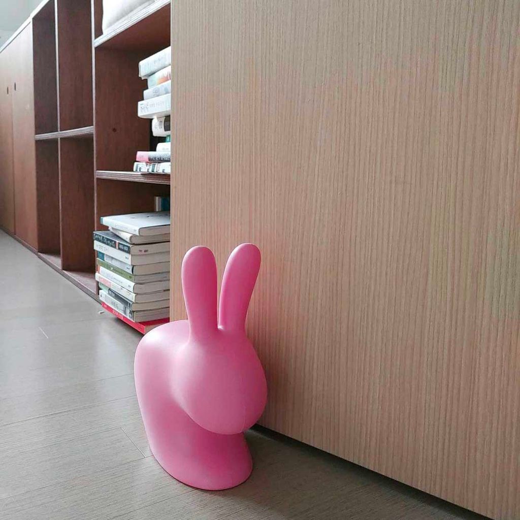 [product_category]-Qeeboo Rabbit Baby Chair, Pink-Qeeboo-8052049050043-90001PI-QEE-3