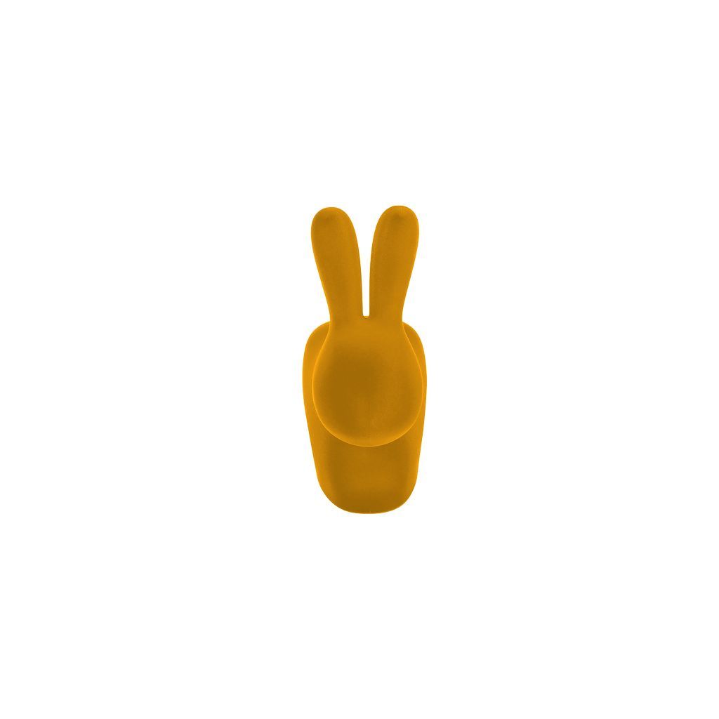 [product_category]-Qeeboo Rabbit Velvet Bookend Xs, Dark Gold-Qeeboo-8052049053778-90007DG-FL-QEE-2