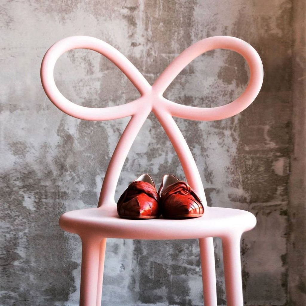 [product_category]-Qeeboo Ribbon Chair By Nika Zupanc, Pink-Qeeboo-8052049050661-80001PI-OS-QEE-5