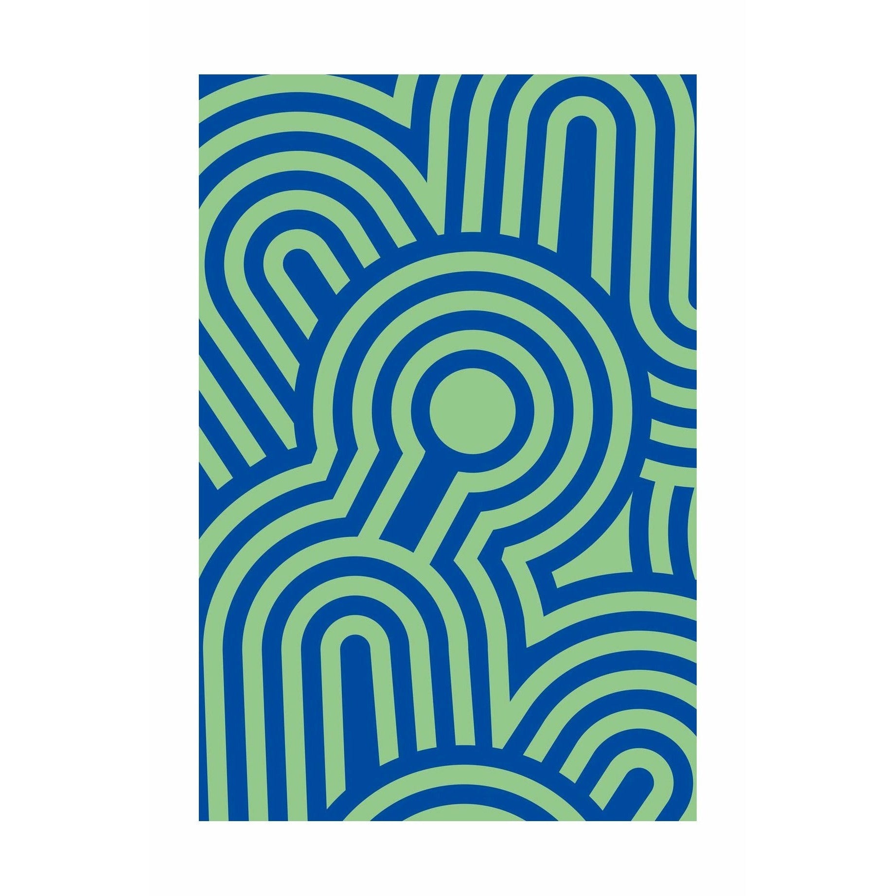 [product_category]-Qeeboo Stilema 6 Rug 200x300 Cm, Green/Blue-Qeeboo-8052049057196-42004S6-QEE-1