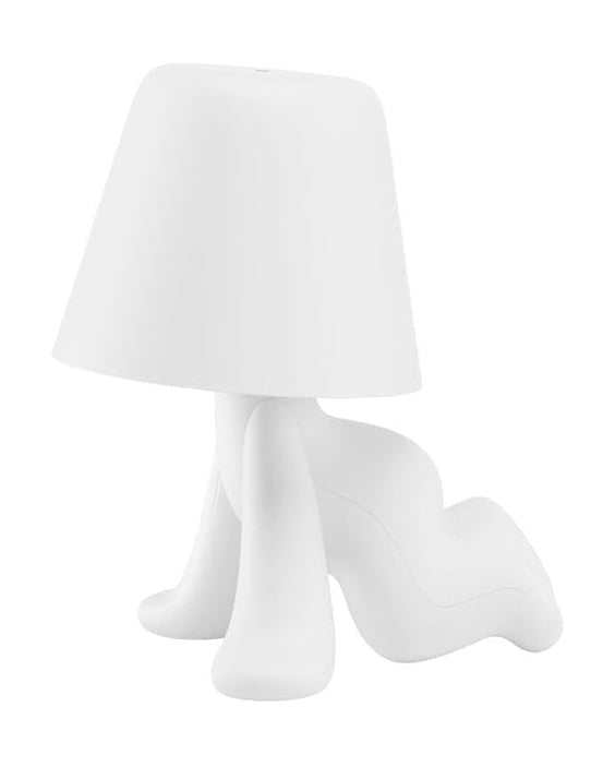 [product_category]-Qeeboo Sweet Brothers Table Lamp Ron, White-Qeeboo-8052049058834-43005RN-WH-QEE-1