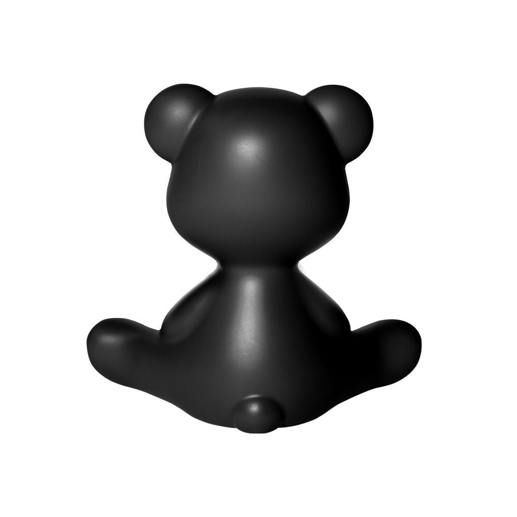 [product_category]-Qeeboo Teddy Girl Led Rechargeable Table Lamp, Black-Qeeboo-8052049054058-25001BL-QEE-5