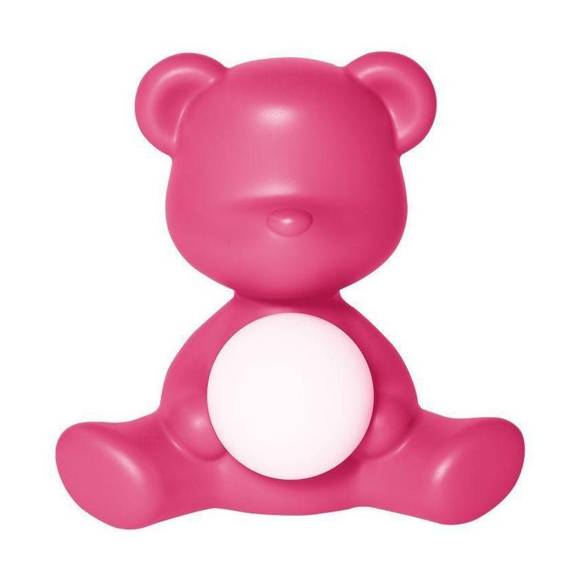 [product_category]-Qeeboo Teddy Girl Led Rechargeable Table Lamp, Fuxia-Qeeboo-8052049054393-25001FX-QEE-1