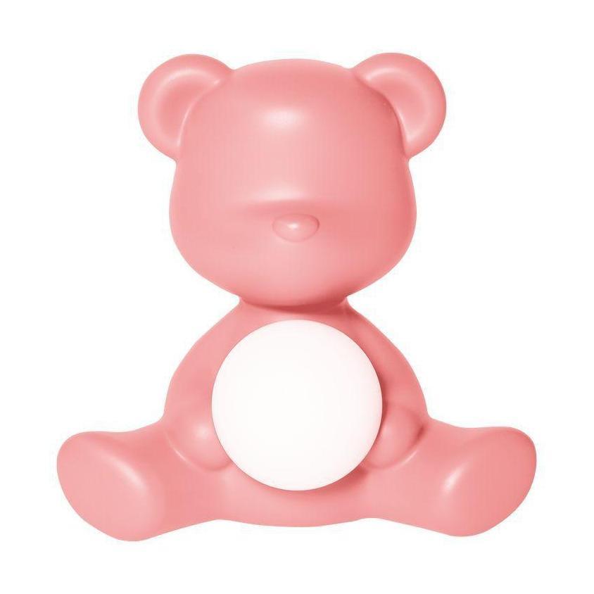 [product_category]-Qeeboo Teddy Girl Led Rechargeable Table Lamp, Pink-Qeeboo-8052049054386-25001BP-QEE-1