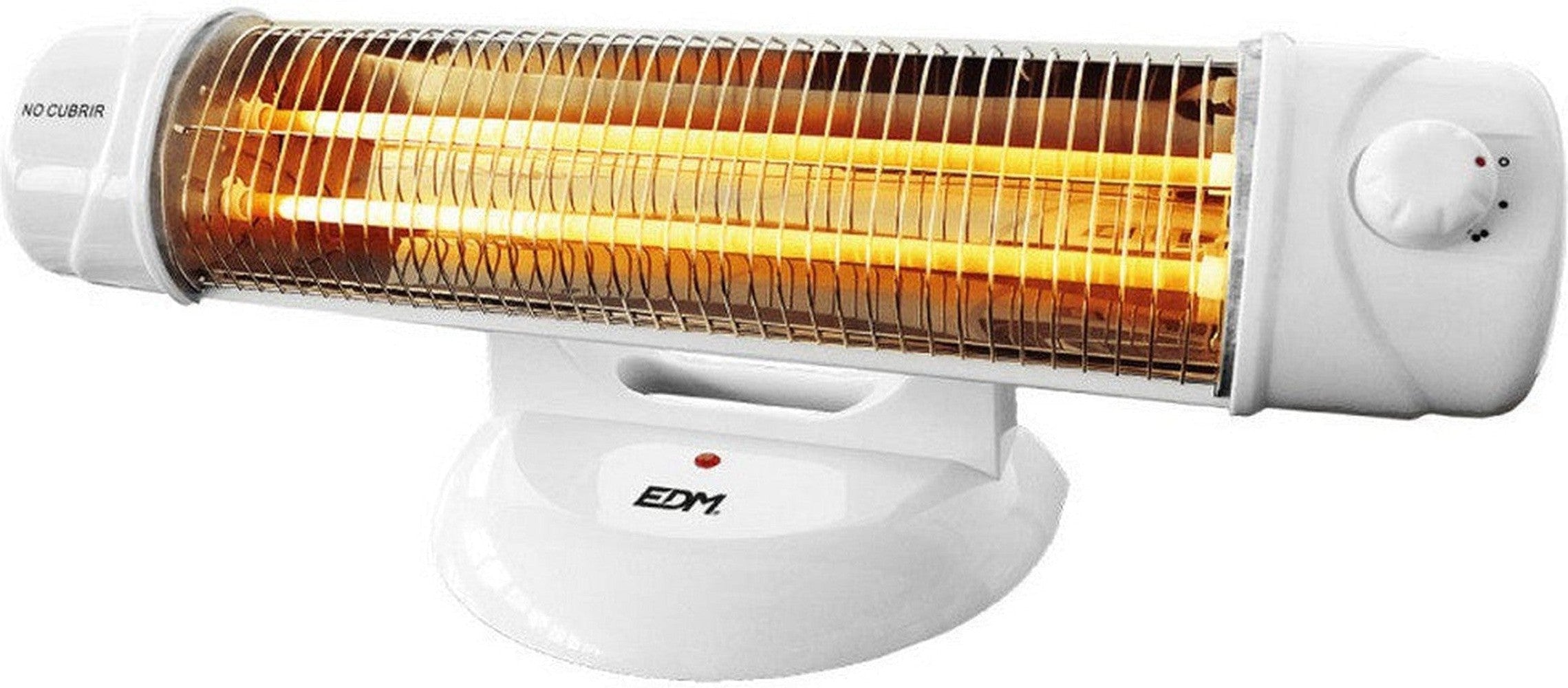 [product_category]-Quartz Heater EDM 07131 600-1200 W White-Bigbuy-S7914870-1