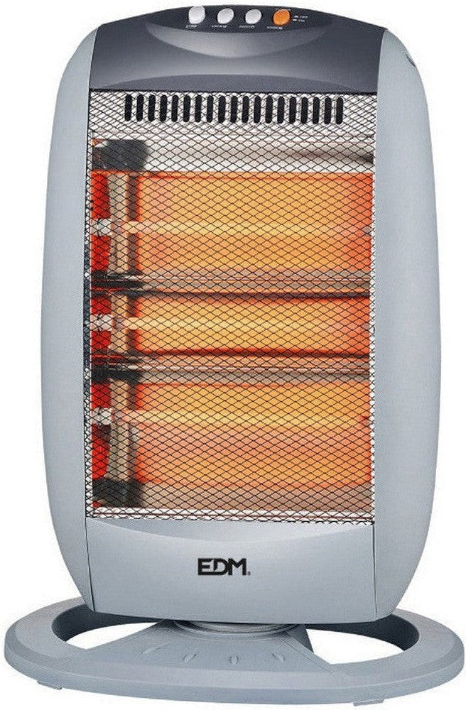 [product_category]-Quartz Heater EDM 07136 Black 1200 W-Bigbuy-S7914873-1