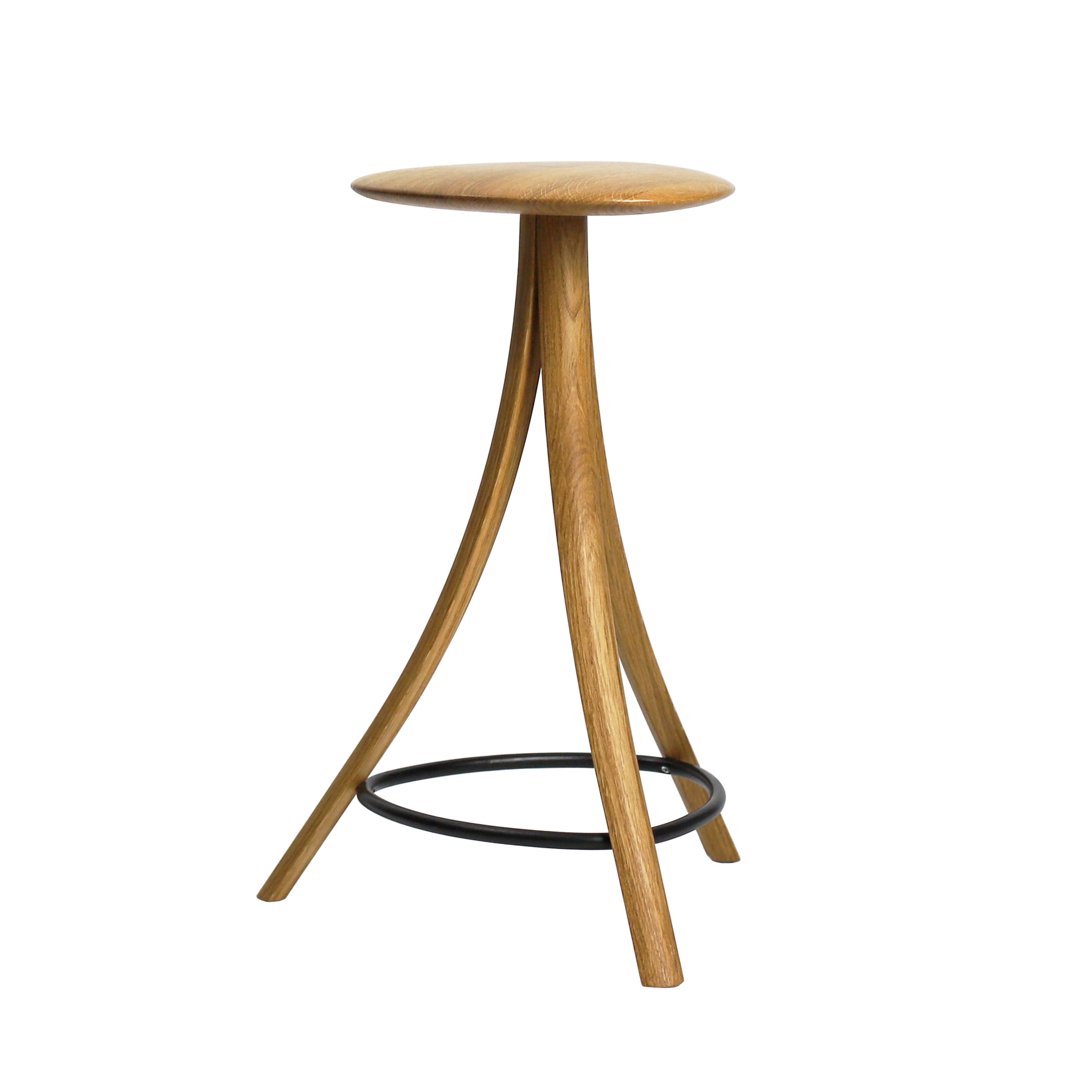 [product_category]-Ro Collection Clover Stool, Oak/Oil-Ro Collection-5712129038233-CLO-S-OO-999-ROC-1