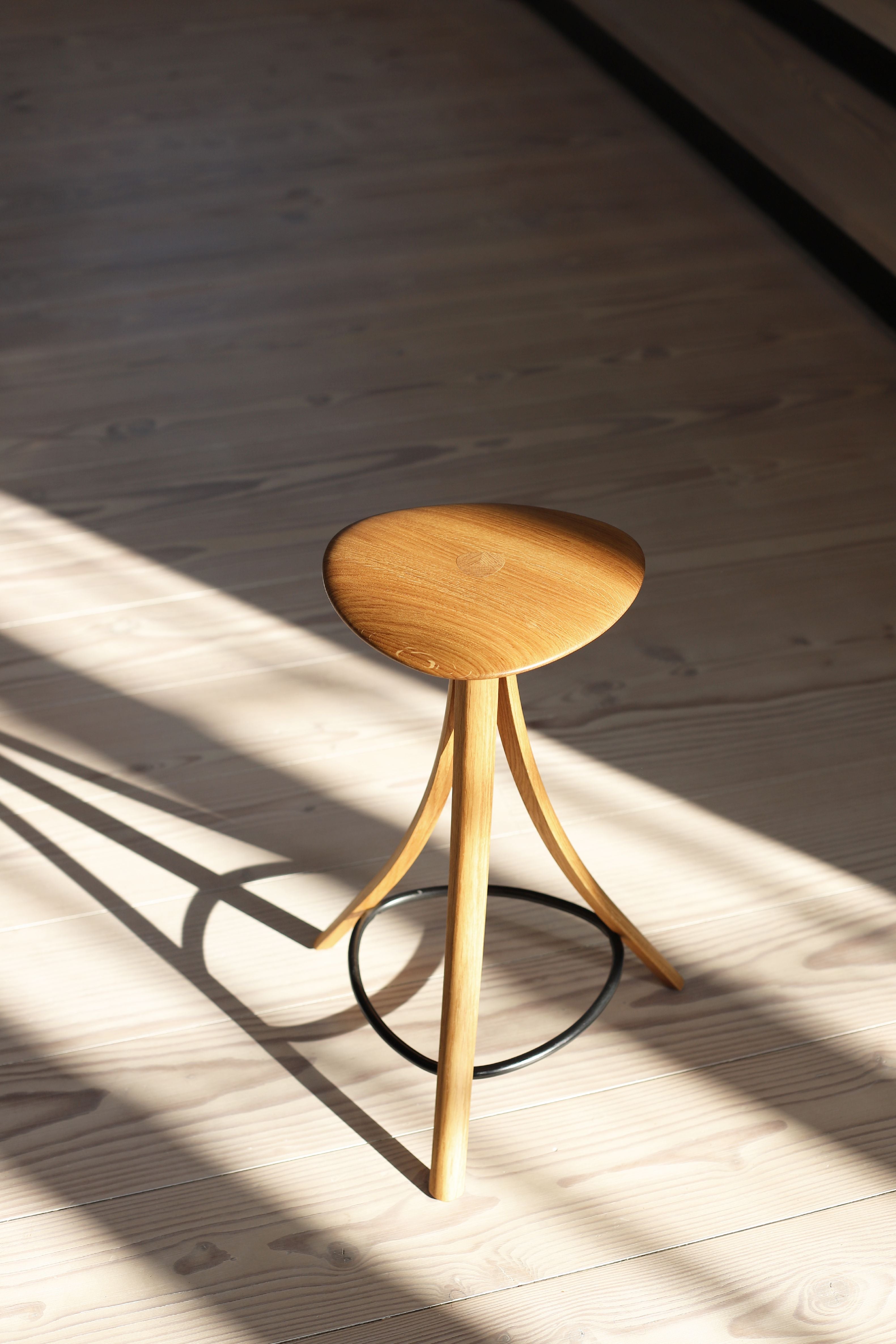 [product_category]-Ro Collection Clover Stool, Oak/Oil-Ro Collection-5712129038233-CLO-S-OO-999-ROC-10