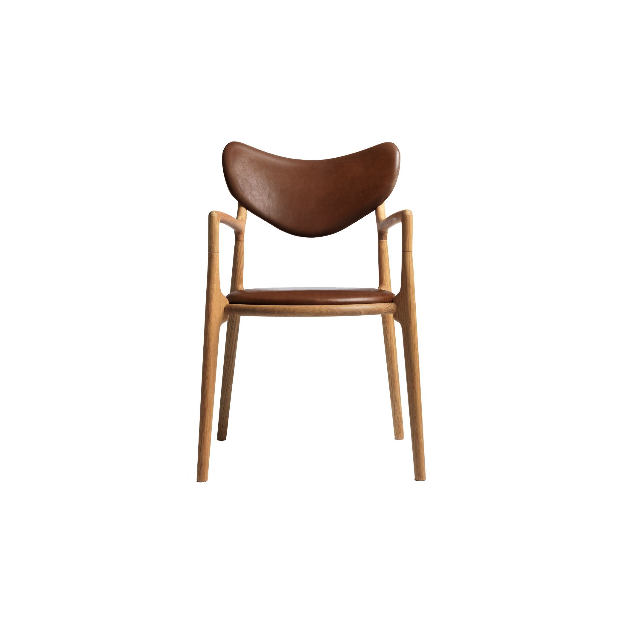 [product_category]-Ro Collection Salon Chair Upholstered, Cognac Supreme Leather-Ro Collection-5712129028319-SAL-C-OOL3-640-ROC-1