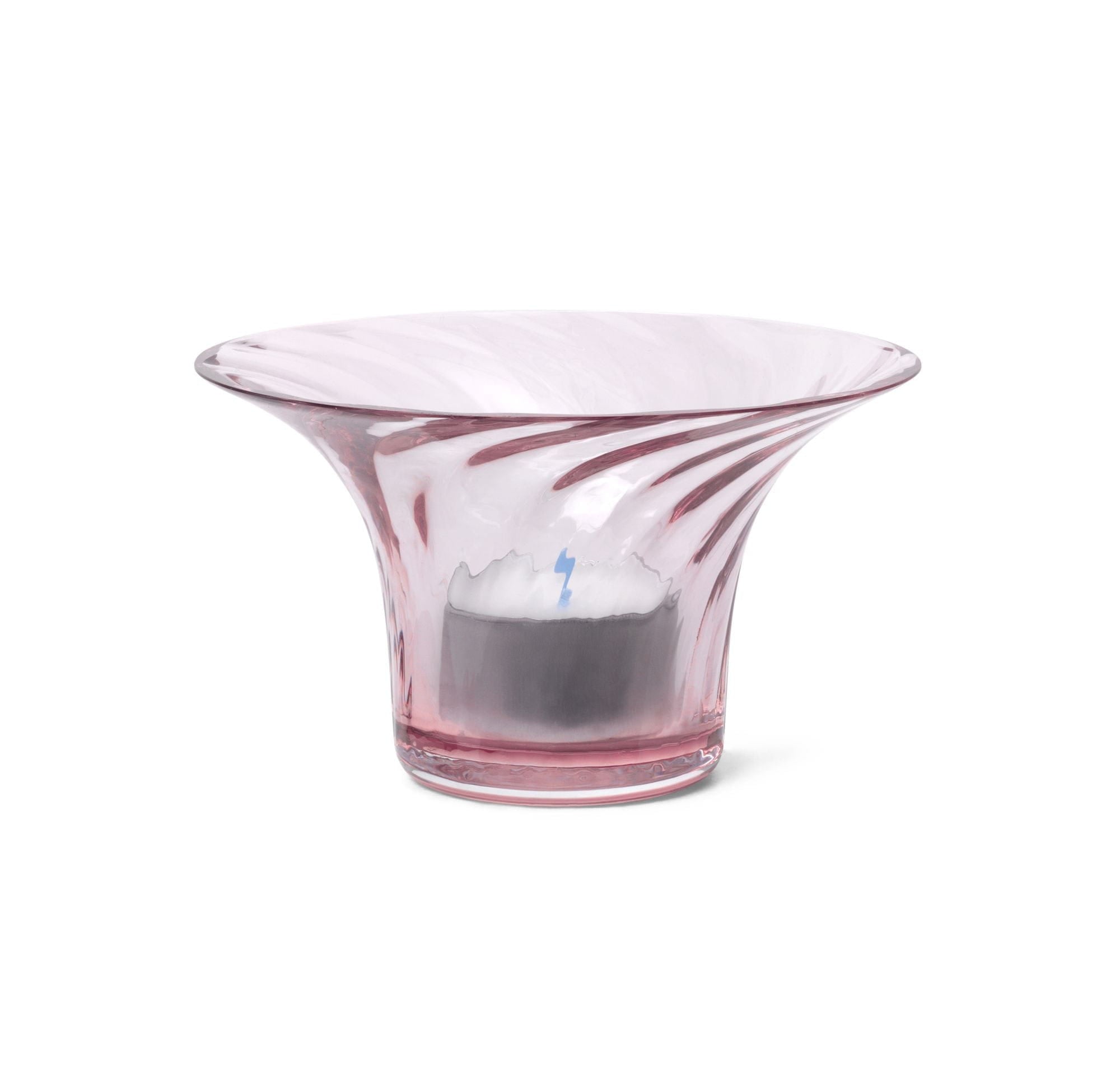 [product_category]-Rosendahl Filigree Optic Anniversary Tealight Holder ø11 Cm, Pink-Rosendahl-5709513381426-38142-ROS-2