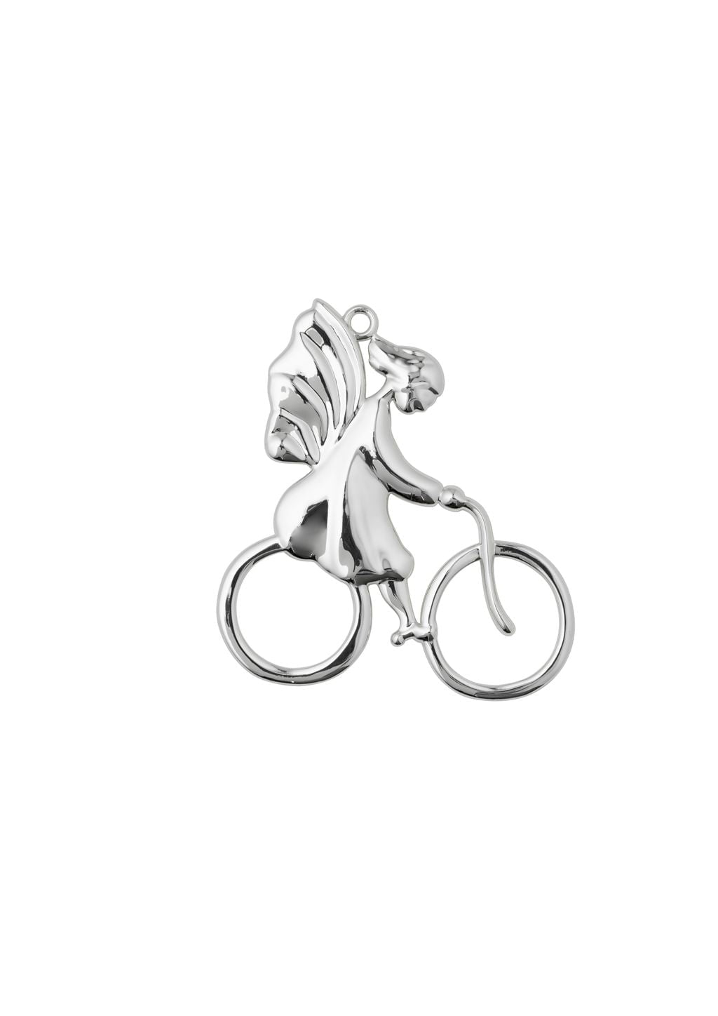 [product_category]-Rosendahl Karen Blixen Angel Girl On A Bicycle H7 Cm, Silver Plated-Rosendahl-5709513315216-31521-ROS-2