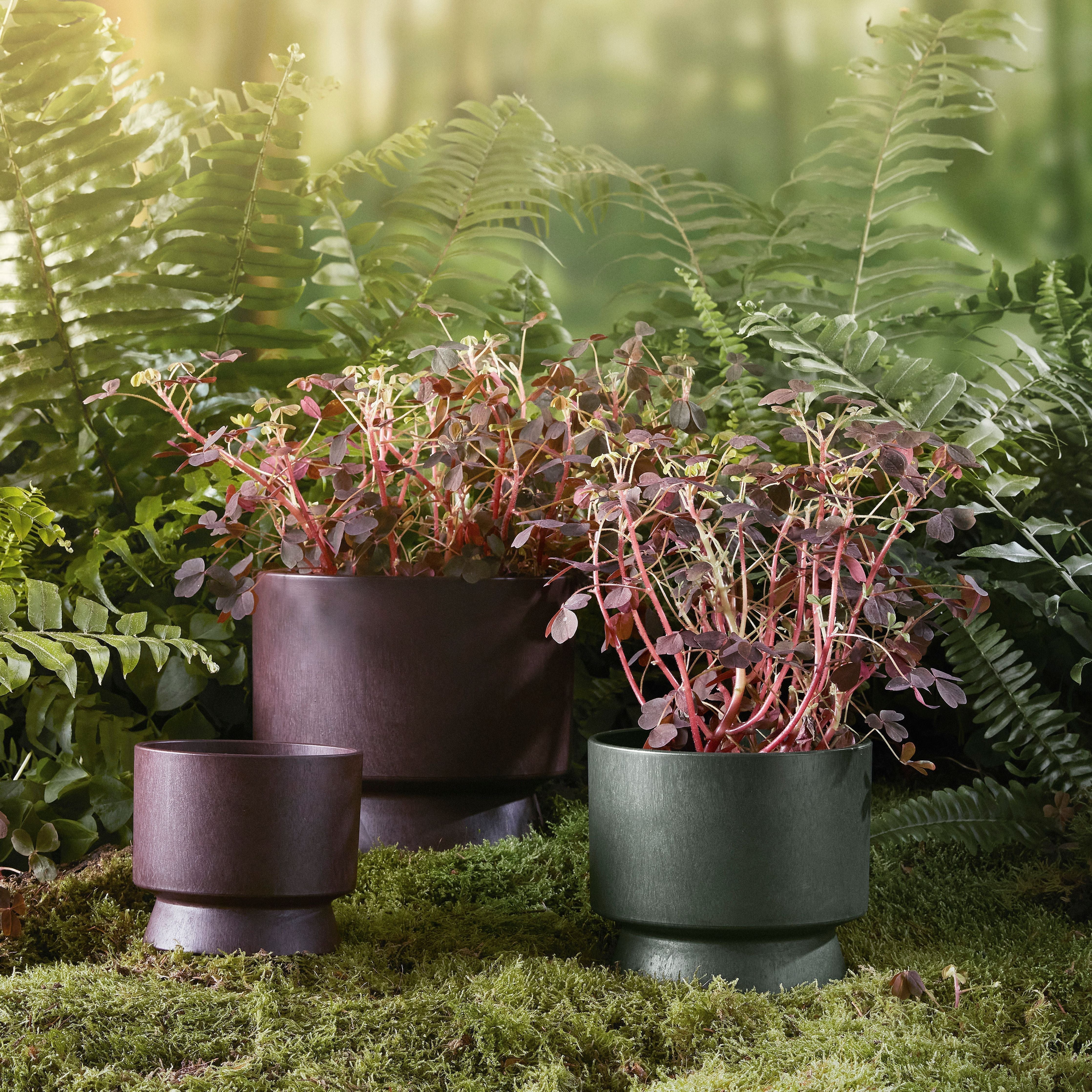 [product_category]-Rosendahl Ro Flowerpot ø15 Cm, Dark Green-Rosendahl-5709513206217-20621-ROS-2