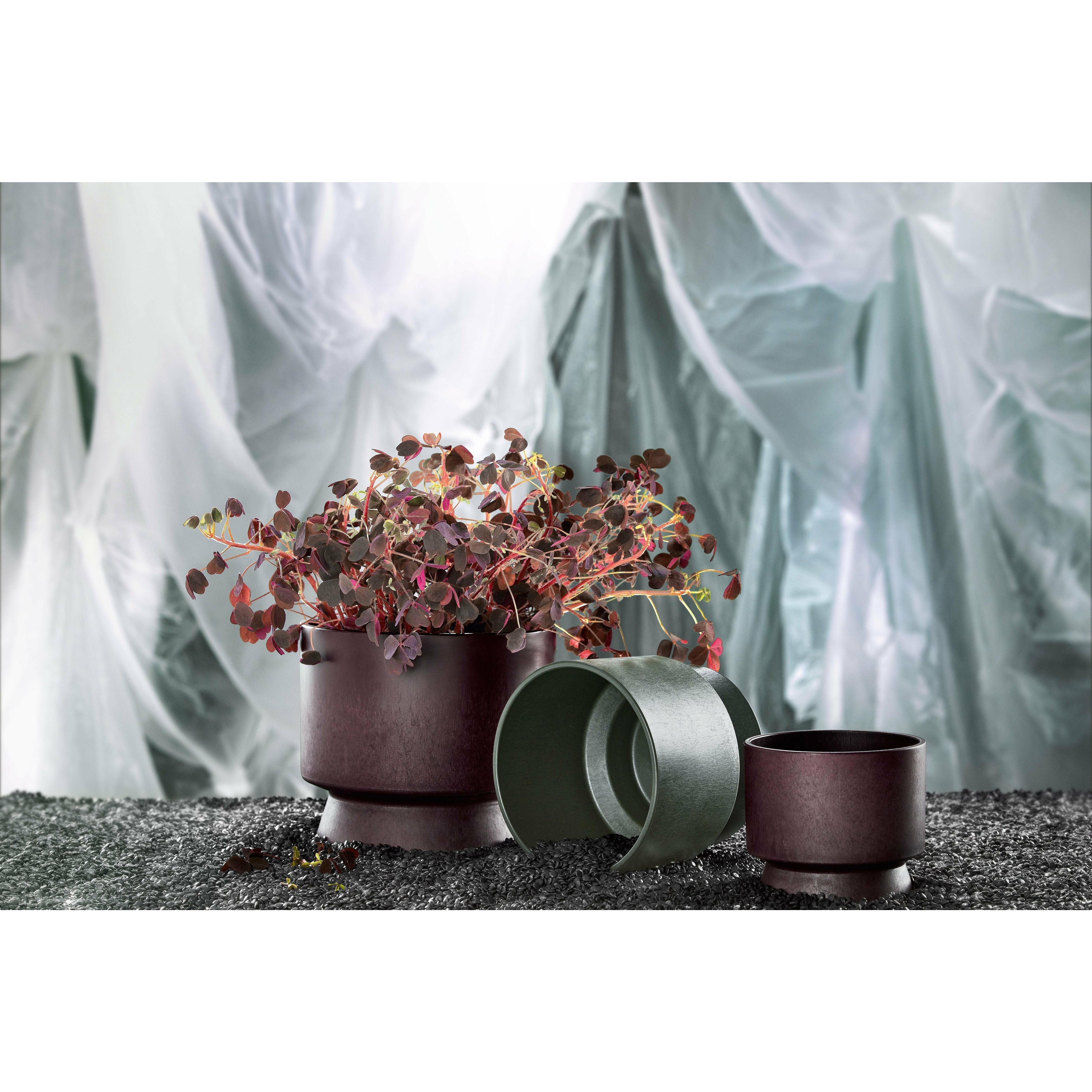 [product_category]-Rosendahl Ro Flowerpot ø15 Cm, Dark Green-Rosendahl-5709513206217-20621-ROS-4